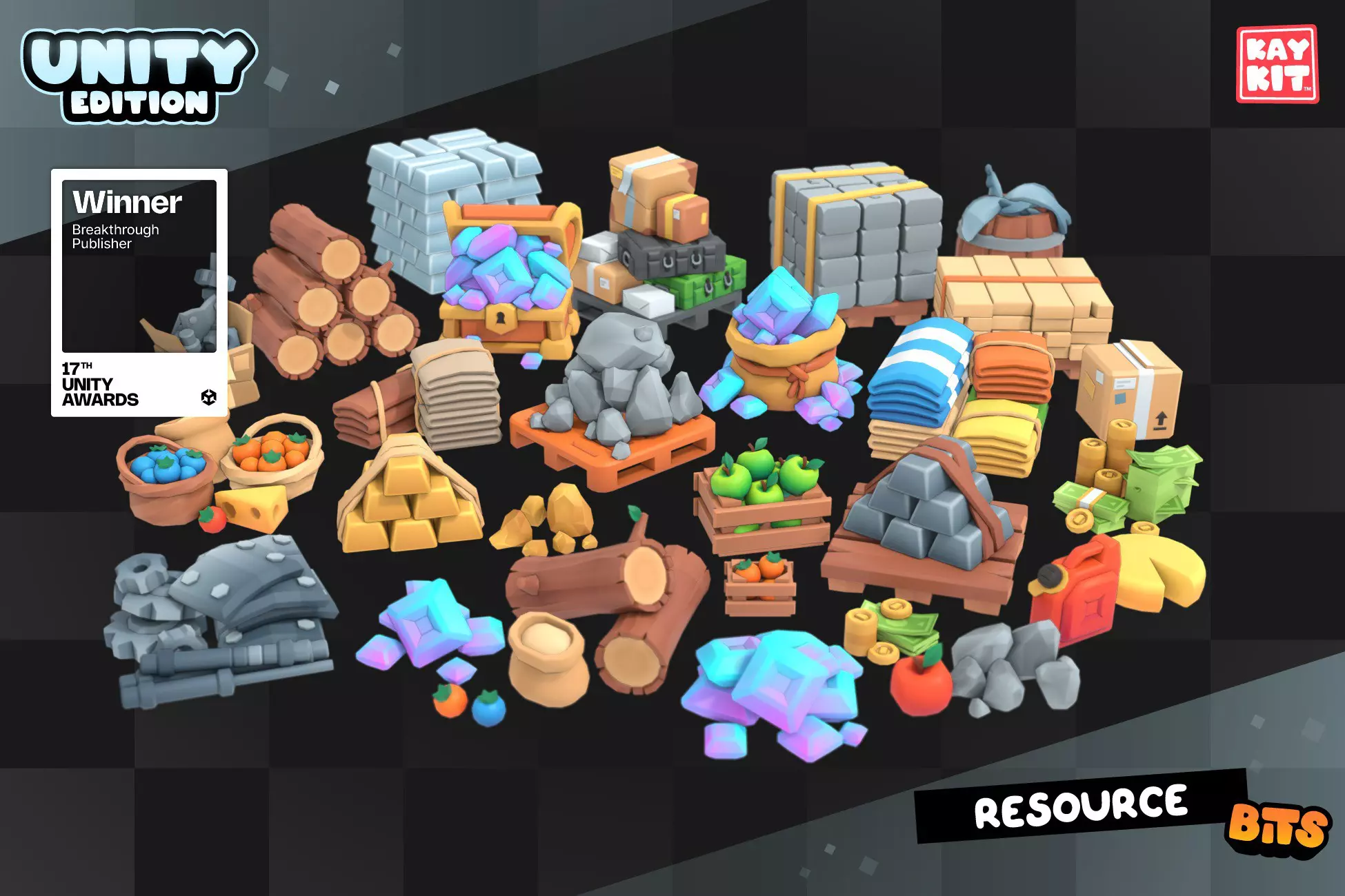 KayKit - Resource Bits (for Unity)